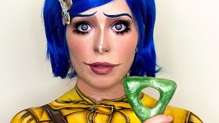 Slight Flash. Coraline Transformation Other Mother Makeup Hollymurraymakeup