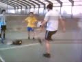 Antar coach reviews the artistic movement of the ball