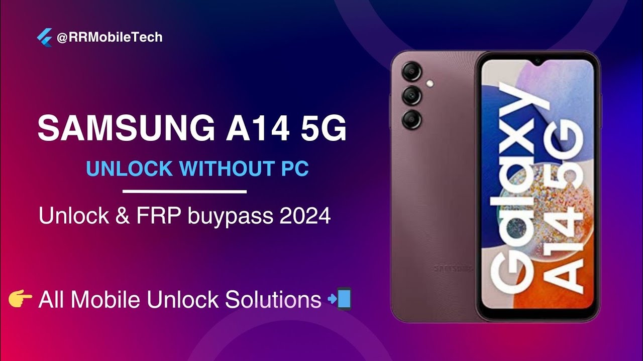 SAMSUNG A14 5G NEW UNLOCK TRICK 2024 | Frp And Google SAMSUNG A14 5G NEW UNLOCK TRICK 2024 | Frp And Google