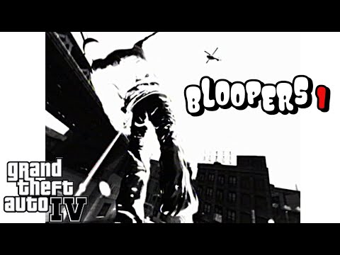 GTA 4 - Bloopers Glitches Silly Stuff 1