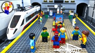 Lego Spider-Man Superhero ? METRO Stop Motion Animation