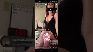 Cewe Bule Bugil I Live Tiktok