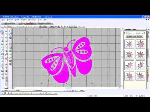 0 BERNINA Embroidery Software Version 6: Morphing Effect function