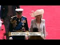 Prince Charles and Camilla arrive at Westminster Abbey