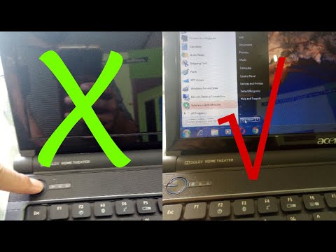 Cara mengidupkan dan mematikan laptop yang benar