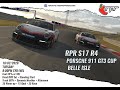 RPR - S17 - R4 - Belle Isle - Porsche 911 GT3 CUP - iRacing RPR - S17 - R4 - Belle Isle - Porsche 911 GT3 CUP - iRacing