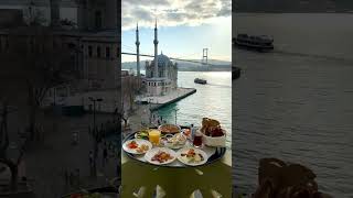 kahvaltı/ Breakfast/Ortaköy/İstanbul/Türkiye/Turkey/manzara/view #short #view #i