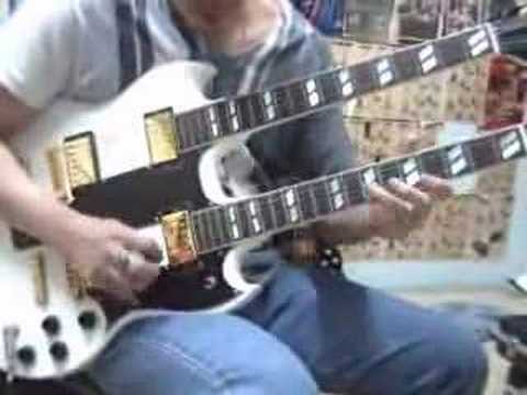 CHATREEO TEST GIBSON SG EDS GUITAR