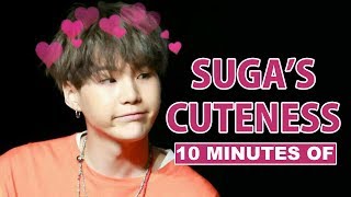 10 Minutes of BTS Suga's Cuteness