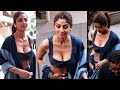 Shilpa Shetty Purposely Flaunting Her Huge Cle@vege In Denim blouse 2 Sukhee Promotion