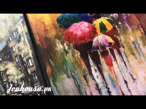Tranh Treo Tường Bộ Ba Phong Cảnh