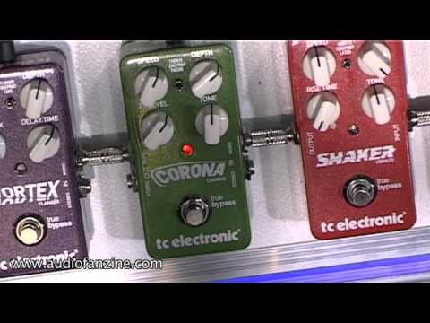TC Electronic Guitar Pedals Video Demo [NAMM 2011]