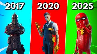 Fortnite All Battle P Skins 2017-2025 All Seasons The Evolution Of Bp Outfits Chapter 1 - 6