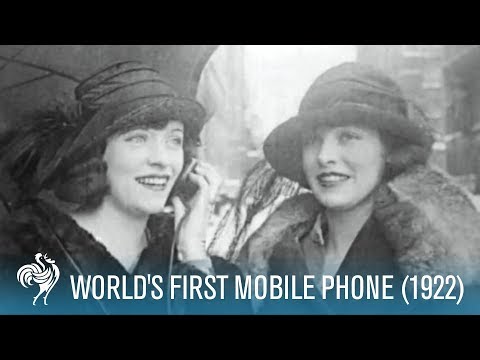 World's First Mobile Phone (1922)