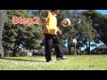 リフティング 両足2タッチ #10 アウトサイドからインステ...