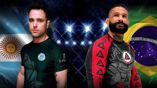Patricio González Clavin (Arg) vs Rodrigo Gaspar (Bra) - BJJ Combat en Invictus Deluxe