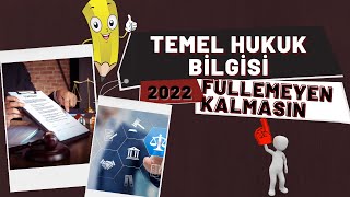 50 Soru Cevapla Temel Hukuk Bilgisi- Kpss Vatandaşlık