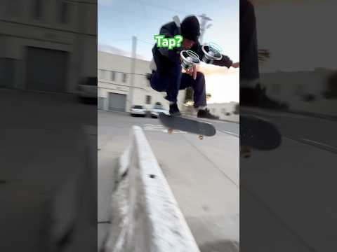 Perfect kick flip even though he primo tapped? #skateboarding