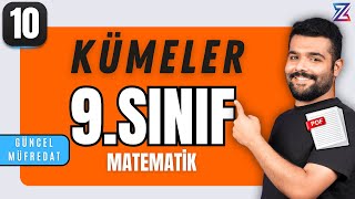 9.Sinif Matemati̇k - Kümeler Ve Kümelerde İşlemler Yeni̇ Müfredat Konu Anlatım 2025 Ders-10