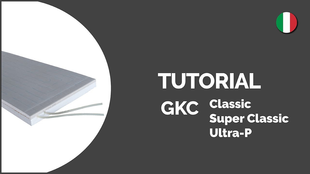 GKC Classic, Super Classic, Ultra-P | Controsoffitti radianti in cartongesso