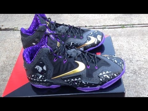 Lebron 11 Black History Month On Feet Lebron 11 Black History Month On Feet