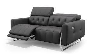 Leder Relaxsofa Caneva - Luxuriöses Design Und Höchster Komfort Sofanella