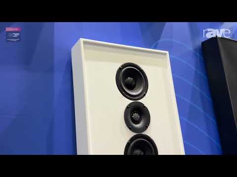 ISE 2025: Gallo Acoustics Showcases Profile3 Speaker in Satin White and Black Finishes