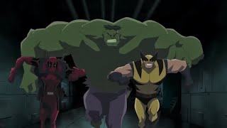 Wolverine Kendisi İçin Hulk'u Uyandırıyor.-Hulk vs Wolverine(Türkçe Dublaj)