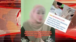 Tiktokers Berhijab Viral Pamer Payudara Minta Maaf