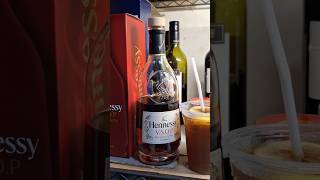 Cognac With Iced Lemon Black Tea Hennessy V.s.o.p
