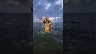 Rameswarams Sacred Waters . Samudra Snan - A Holy Bath That Cleanses The Soul .