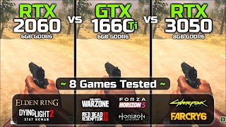 Rtx 2060 Vs Gtx 1660 Ti Vs Rtx 3050 A Real Battle