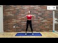 No-Equipment Upper Body Strength Descending Ladder with Cardio Intervals