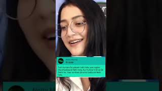 Funny Reaction On Naughty Superchat Live Stream