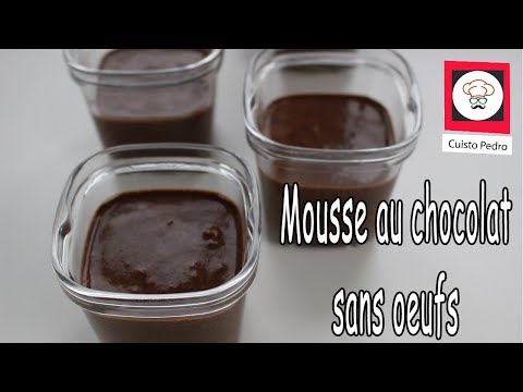 Recette Thermomix mousse au chocolat sans oeufs