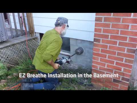 Installing A Dryer Vent Through Brick Wall