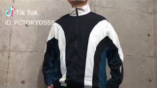 Drop Shoulder Nylon Jacket - Play Clothing Tokyotik Tok
