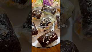 Rice Paper Sushi Rolls