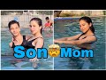 क्या है इनका असली सच | mom and son videos real truth - rachna and son | rachna mom and son hot reels