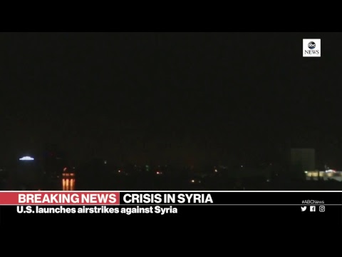 President Trump orders airstrikes against Syria | ABC News Special Report