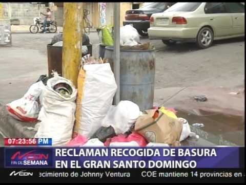 Reclaman recogida de basura en el Gran Santo Domingo