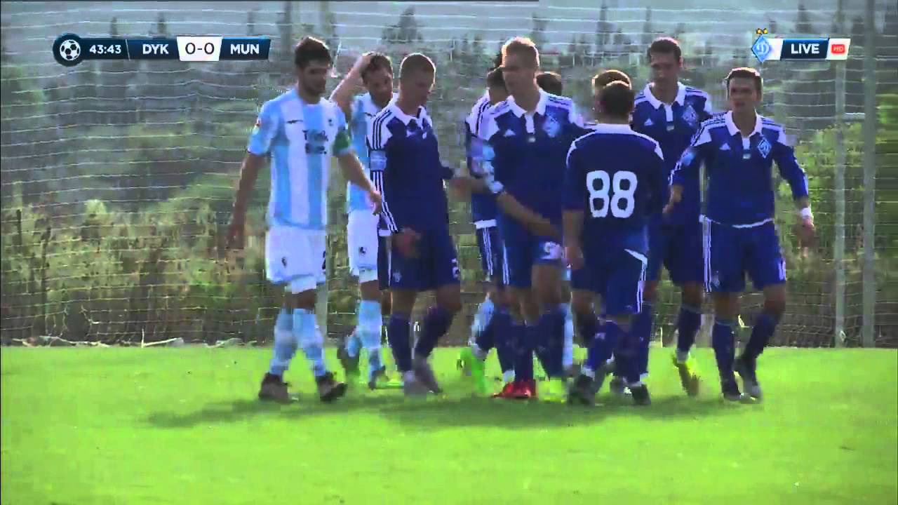 Динамо Киев - Мюнхен 1860 1:1 видео