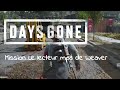 DAYS GONE - Mission Le lecteur mp3 de Weaver