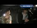 Drew Barrymore and Justin Long Leaving Mr Chow.
