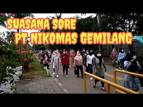 VLOG || SUASANA SORE KETIKA KARYAWAN PT NIKOMAS GEMILANG PULANG KERJA || @otibshelly313