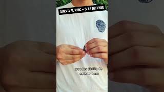The Ultimate Survival Ring Self Defense On Your Finger
