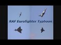 RAF Eurofighter Typhoon F2 - full aerobatic display