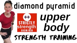 PYRAMID STRENGTH TRAINING FOR UPPER BODY | SCULPT & TONE UPPER BODY | WEIGHT TRAINING FOR UPPER BODY