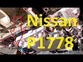 Causes and Fixes Nissan P1778 Code: Step Motor Function