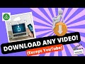Download ANY Video From ANY Website (This Chrome Extension is a Game Changer!)